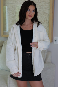 Let You Go Jacket: Ivory