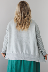 Campfire songs Sweater: Grey