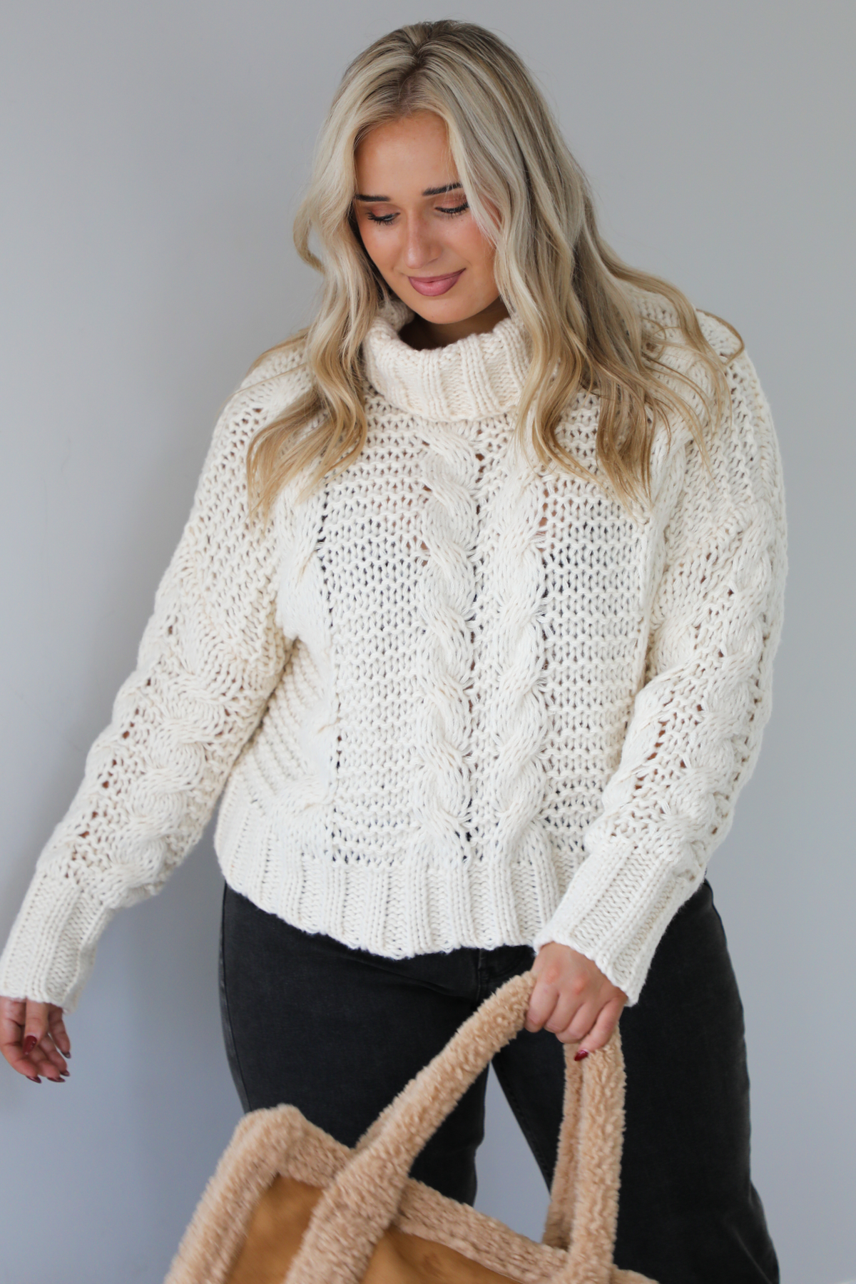 Now You Know Sweater: Ivory