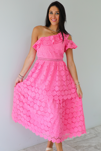 Love Me For Me Dress: Pink