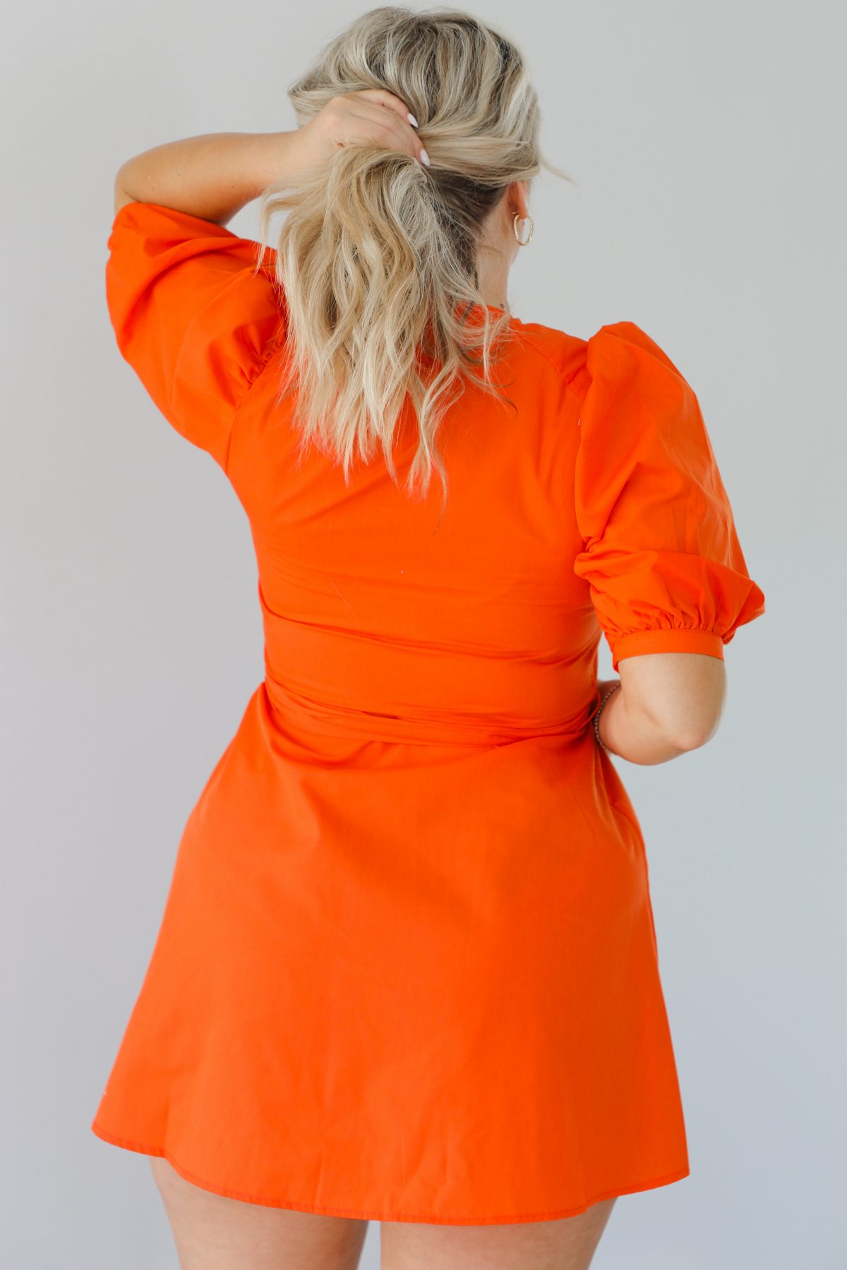 Play The Game Dress: Orange