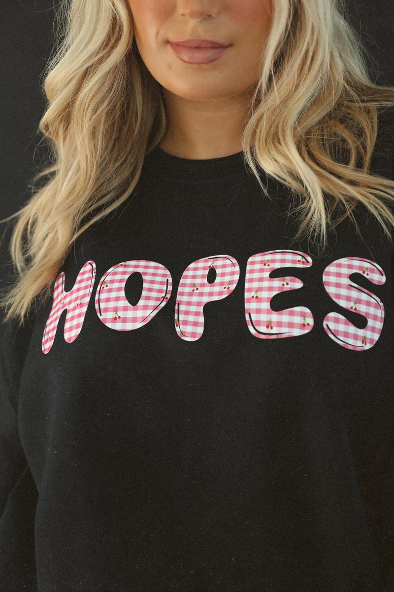 Hello Darling Hope's Sweater: Black/Multi