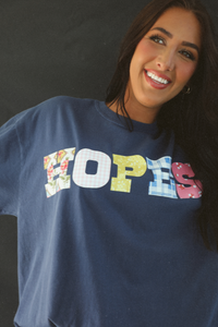 Lasso's Hope's Tee: Blue/Multi