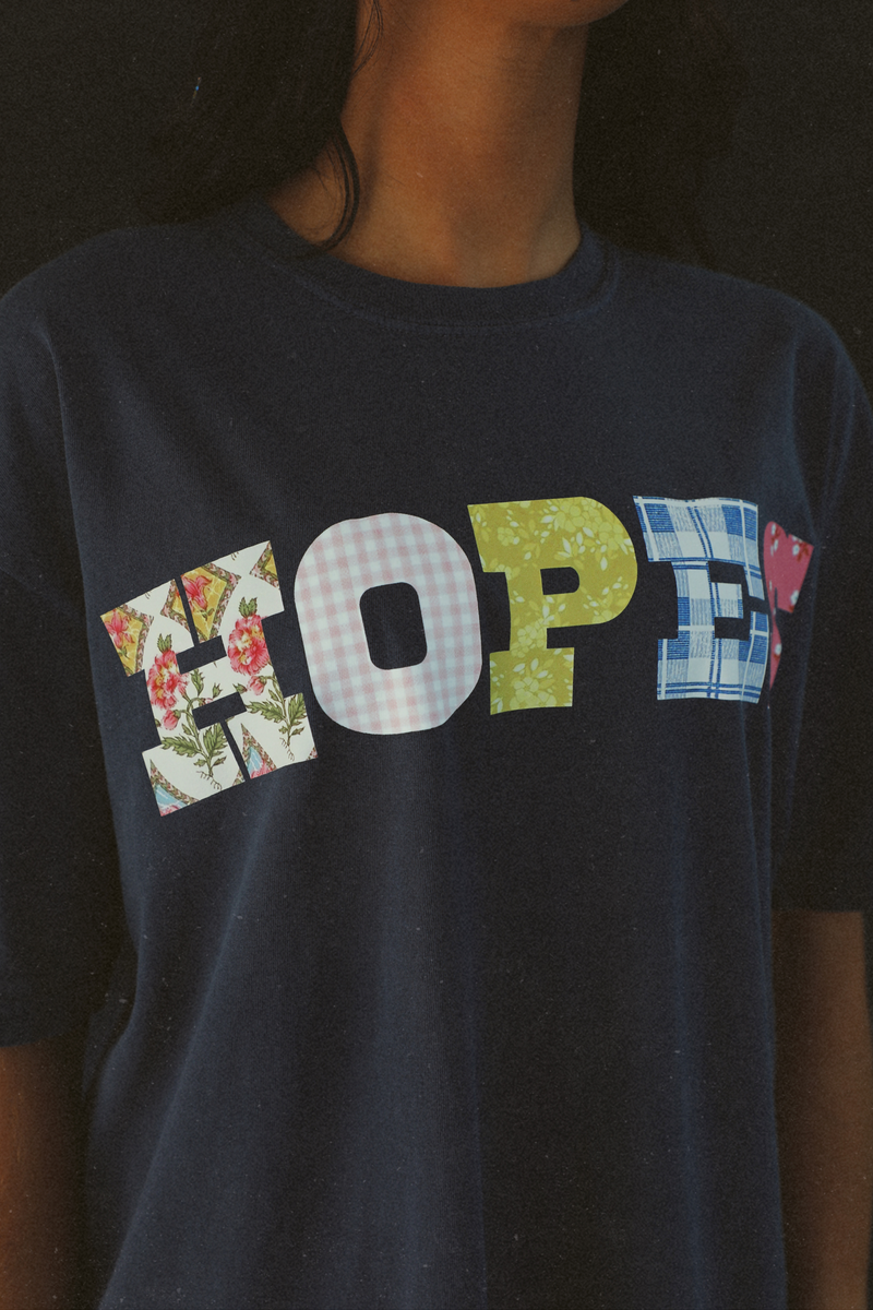 Lasso's Hope's Tee: Blue/Multi