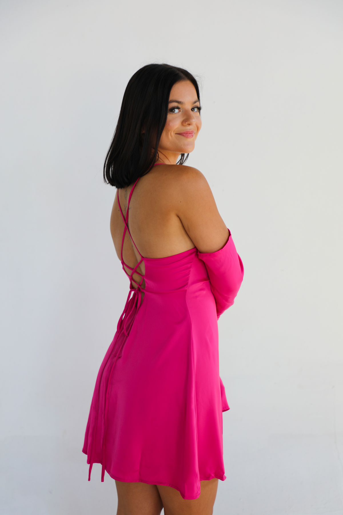 Pretty In Pink Dress: Fuchsia