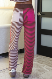 All About Pink Set: Pink/Multi Striped