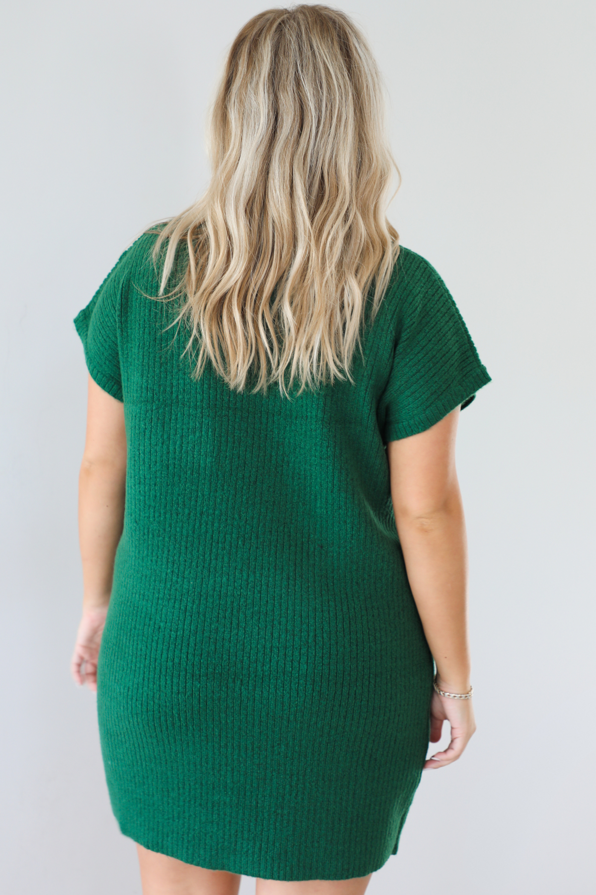 Don't Be Alarmed Dress: Dark Green