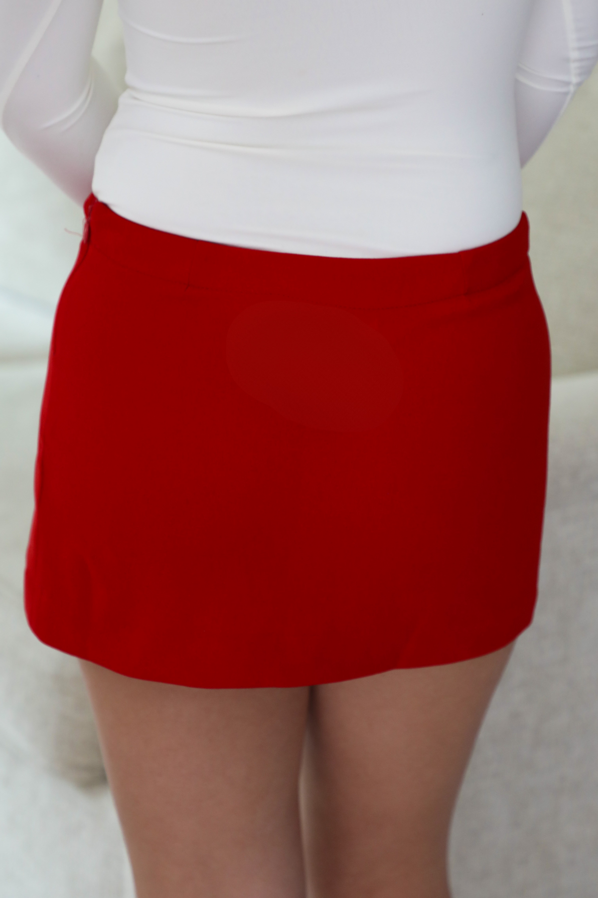 Sweetest Fit Skirt: Red