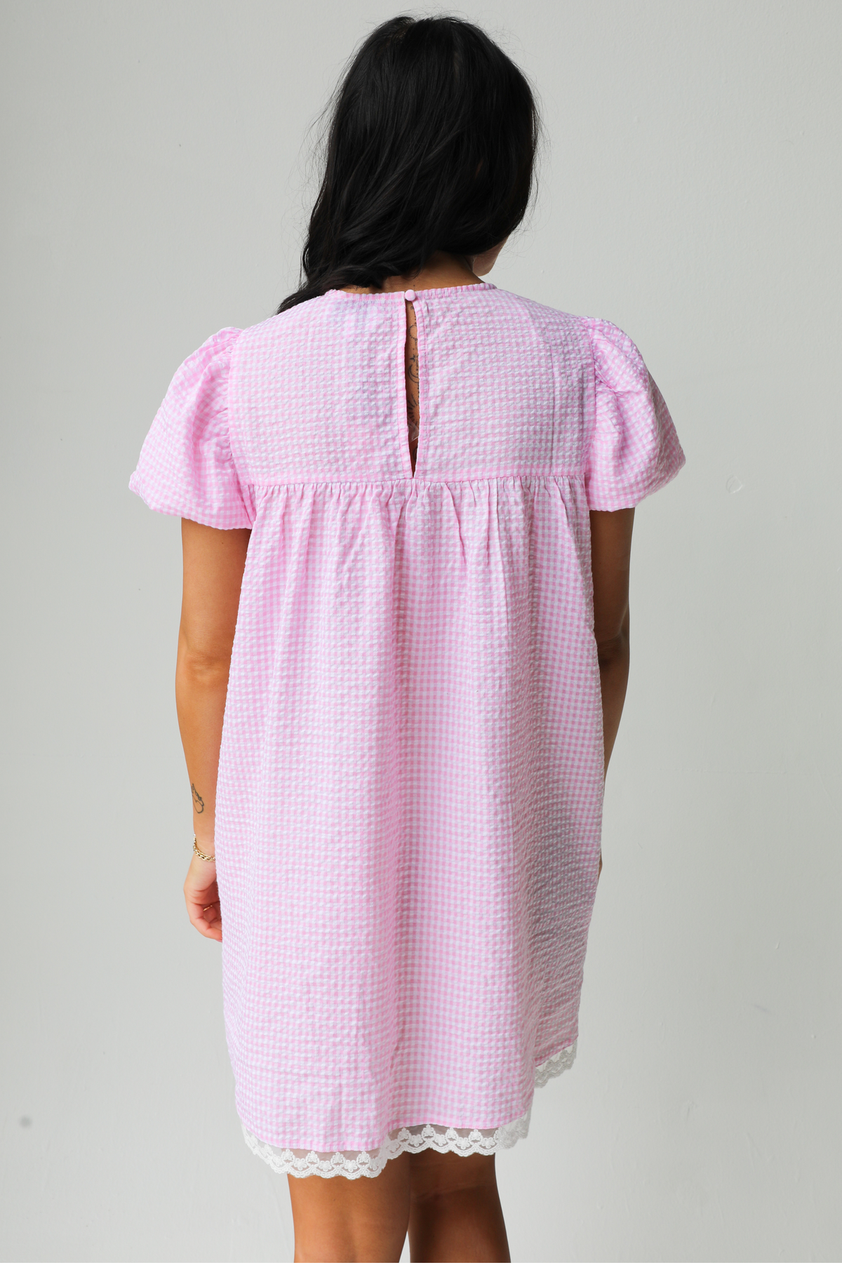 Sunny Shores Dress: Baby Pink