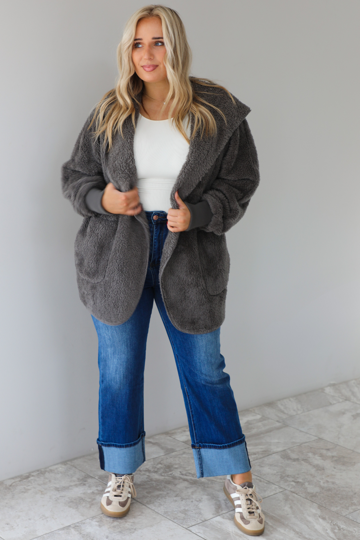 Blanket Soft Jacket: Charcoal