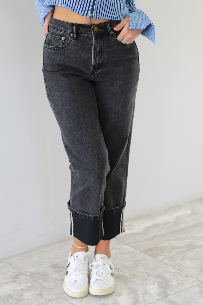 Dawn Black Denim