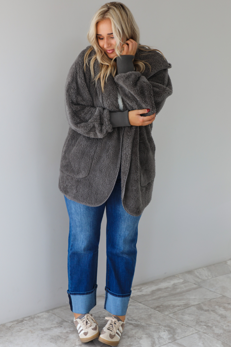 Blanket Soft Jacket: Charcoal