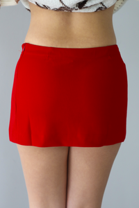 Sweetest Fit Skirt: Red