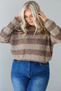 Whatever You Want Sweater: Brown/Mocha