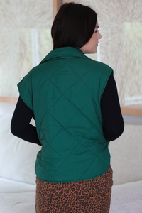 Step Back Vest: Green