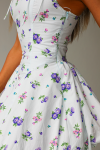 Beauty In Bloom Dress: Baby Blue