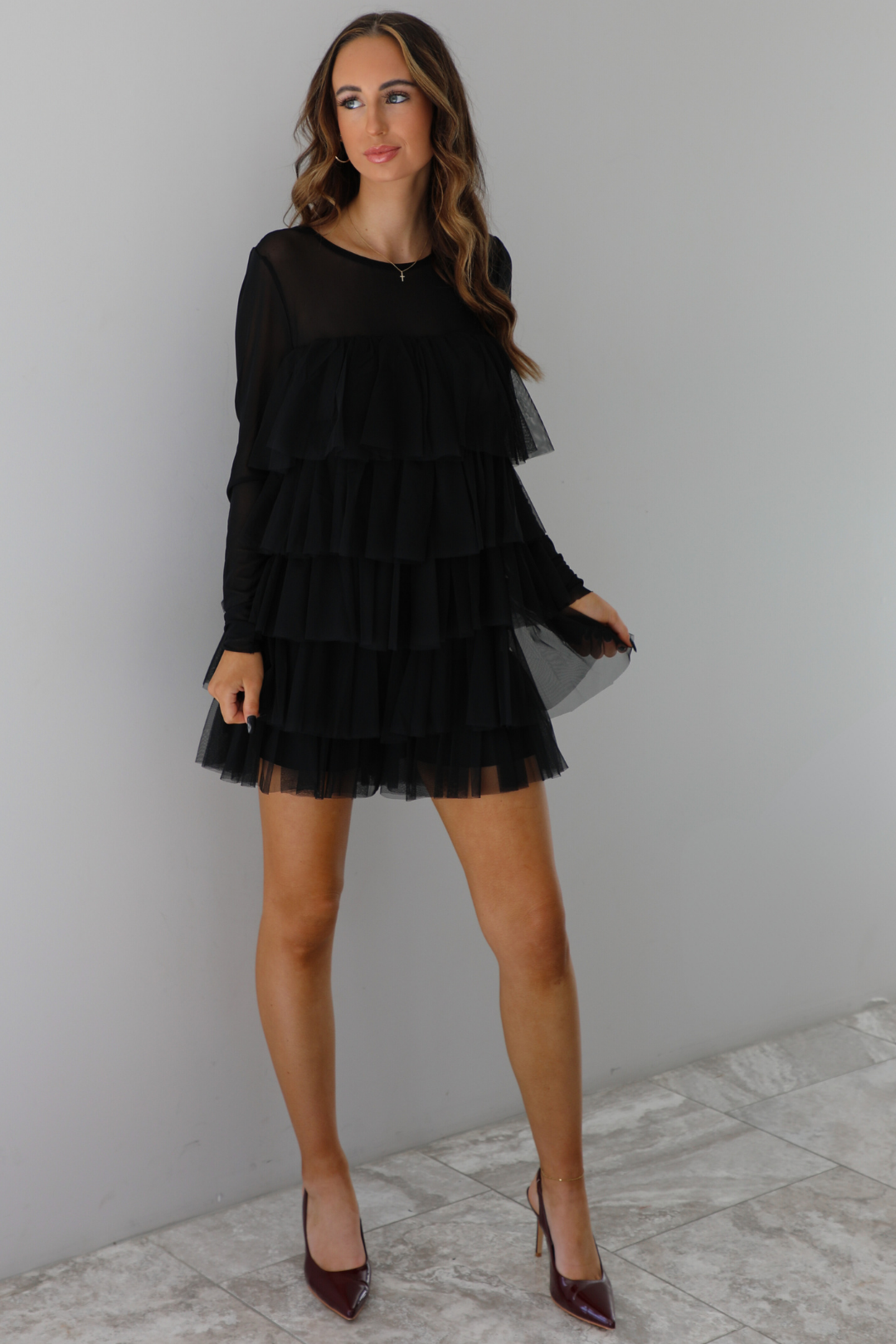 Drinking Champagne Romper: Black