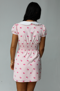 PRE-ORDER: April Flowers Dress: Pink/Multi