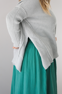 Campfire songs Sweater: Grey