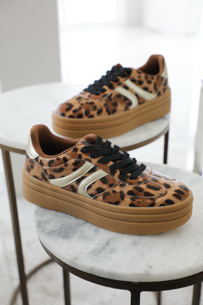 Next To You Sneakers: Leopard