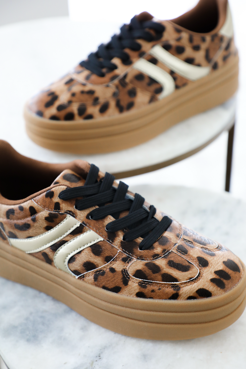 Next To You Sneakers: Leopard